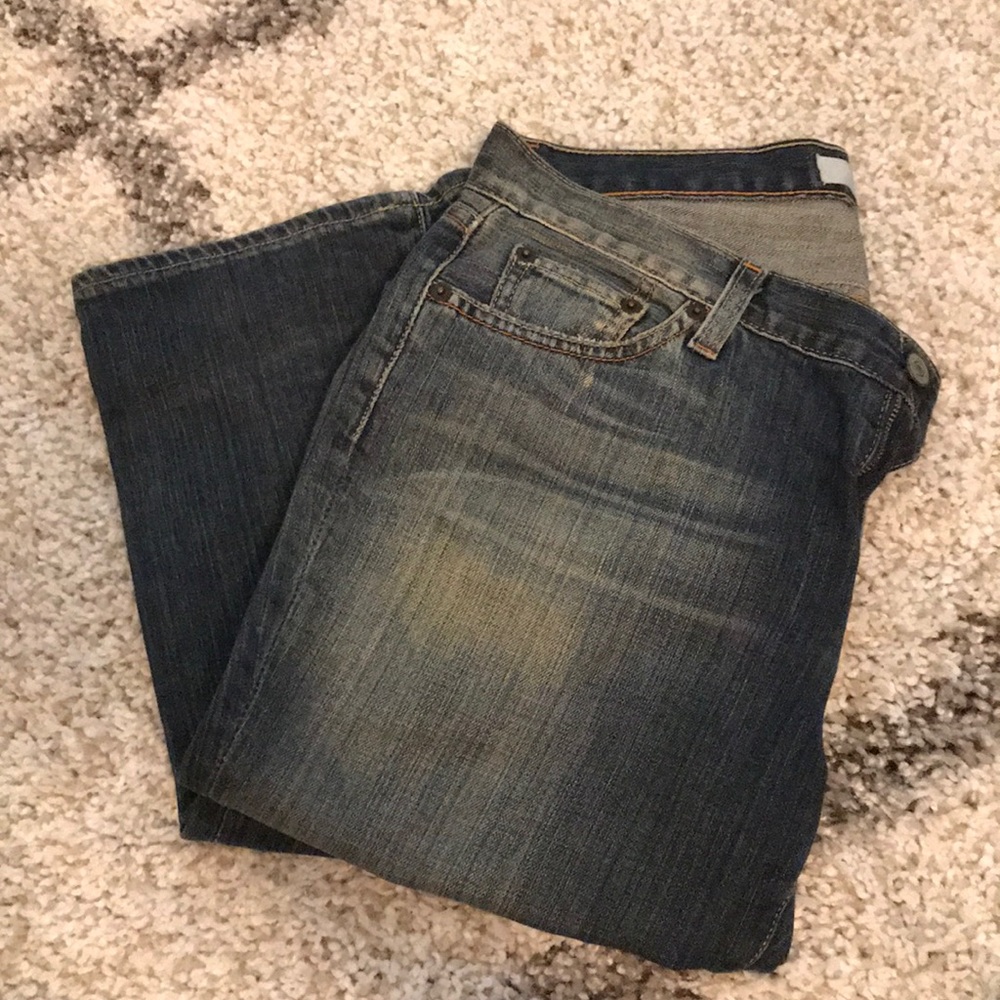 Gap slim fit stretch jean in extra long